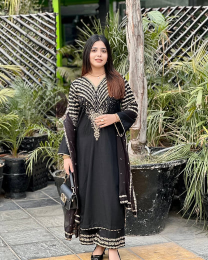 Tehzeeb Embroidered 3pc