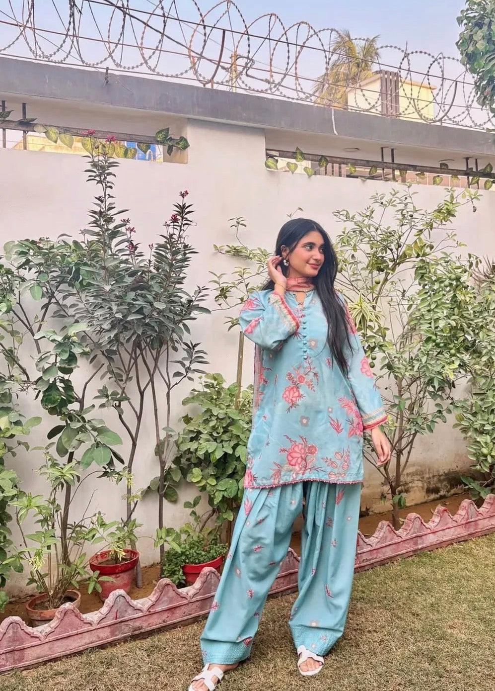 Bareen Embroidered 3Pc
