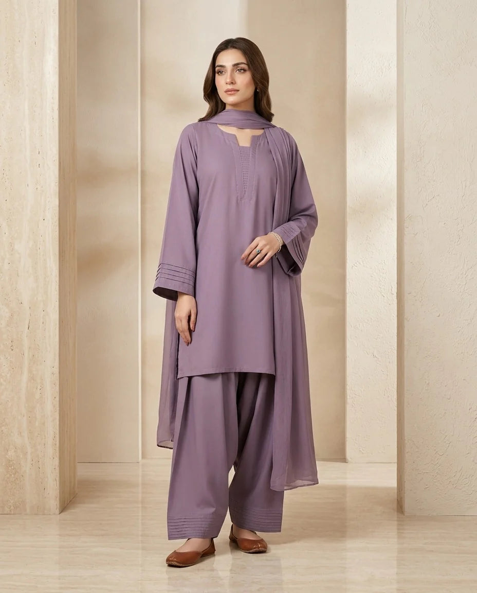 Lilac Orchid 3Pc
