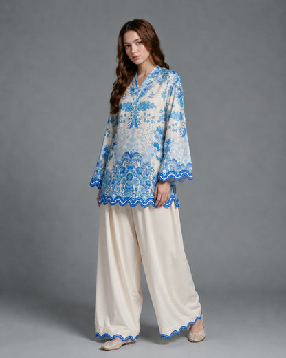 Sky-lid Embroidered 2pc