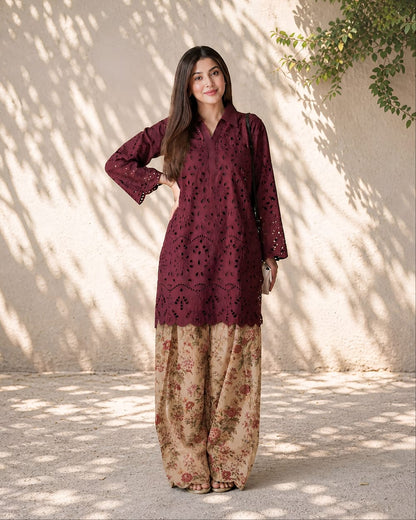 Floral Chicken kari Co-ord setting