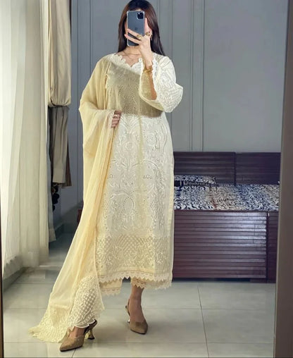 Jazmine Embroidered 3Pc