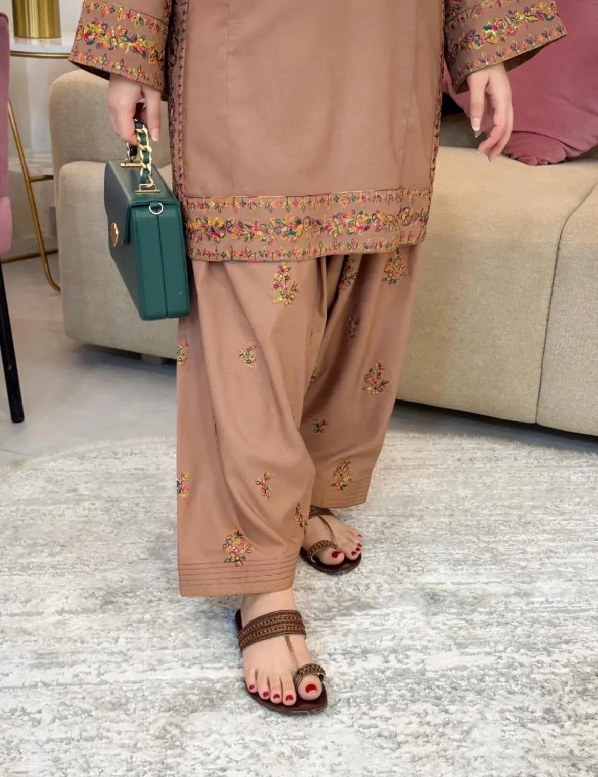 Uzmay Embroidered 2pc