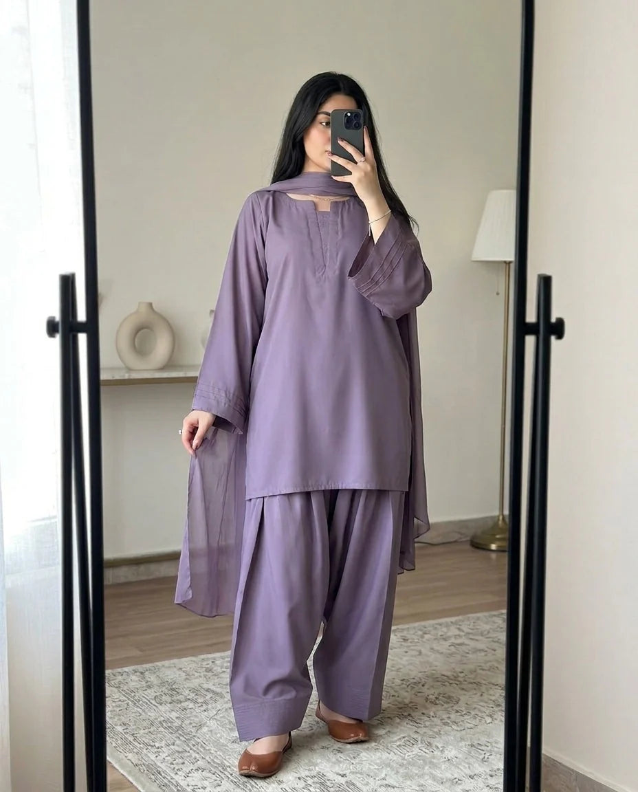Lilac Orchid 3Pc