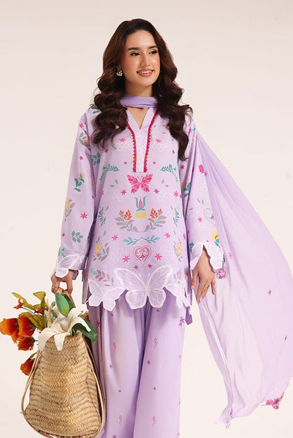 Butterfly Charm Lilac