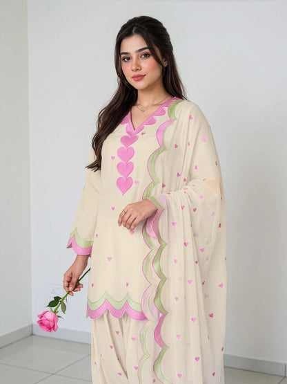 Saleha Embroidered 3Pc