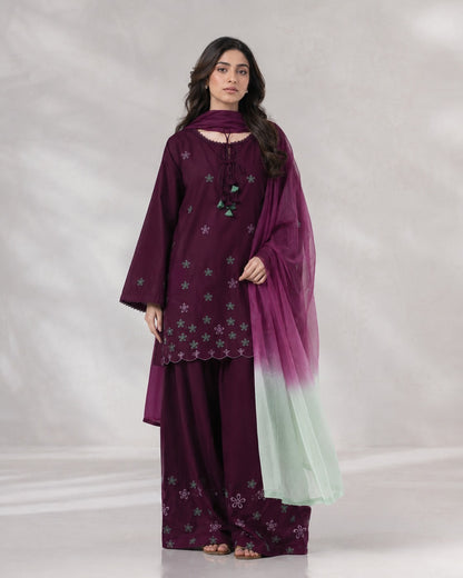 Elora Embroidered 3pc
