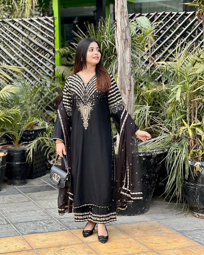 Tehzeeb Embroidered 3pc
