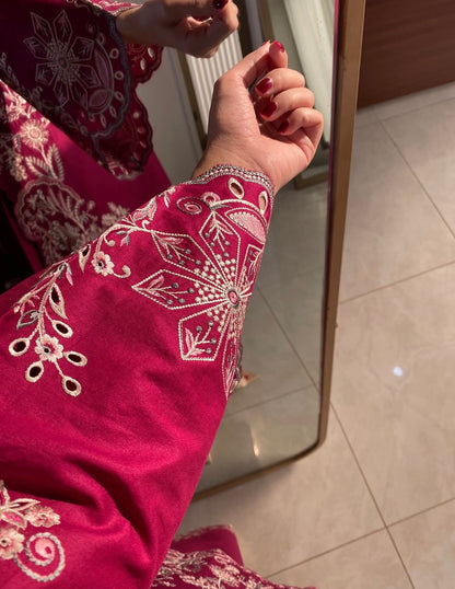 Aroha Embroidered 3Pc