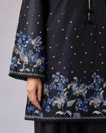 Osen Black Embroidered 3pc