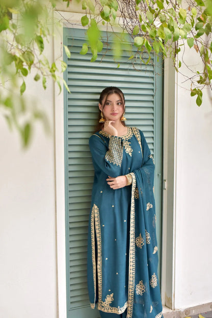 Yasmeen Embroidered 3Pc