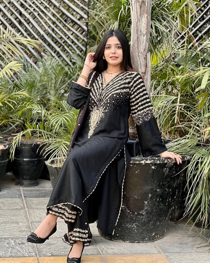 Tehzeeb Embroidered 3pc