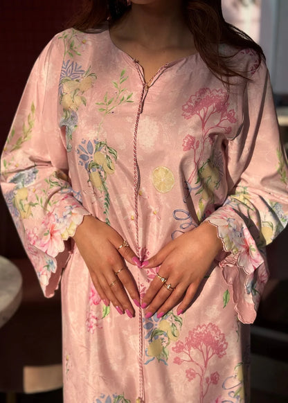 Dusty Pink Kaftan 2pc
