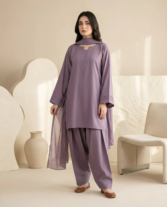 Lilac Orchid 3Pc