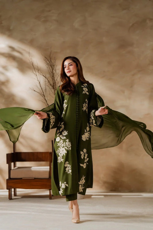 Mareena Embroidered 3Pc