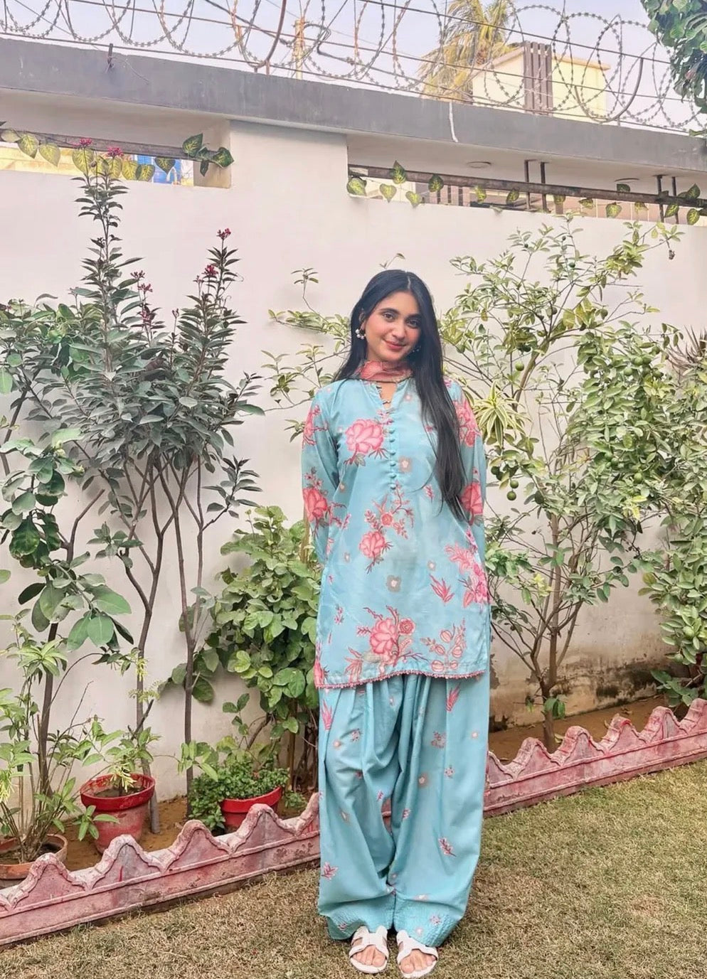 Bareen Embroidered 3Pc