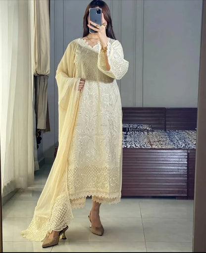 Jazmine Embroidered 3Pc