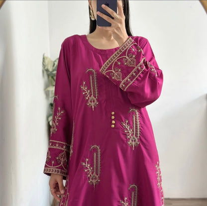 Aliya Embroidered