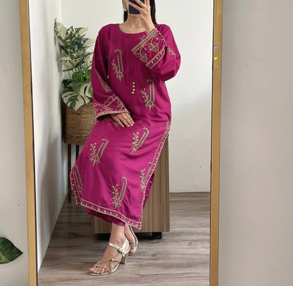 Aliya Embroidered