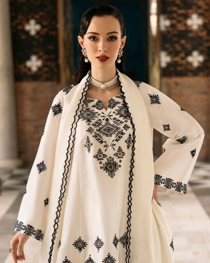 Elsa Embroidered 3PC set