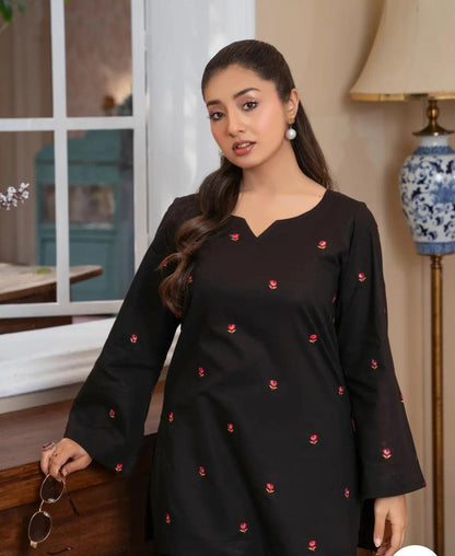 Flower-Petal Furshi Shalwar 3pc set
