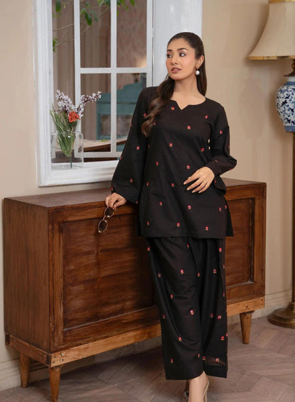 Flower-Petal Furshi Shalwar 3pc set