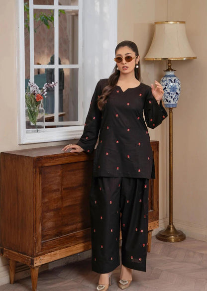 Flower-Petal Furshi Shalwar 3pc set