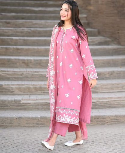 ZARA Embroidered 3-piece set