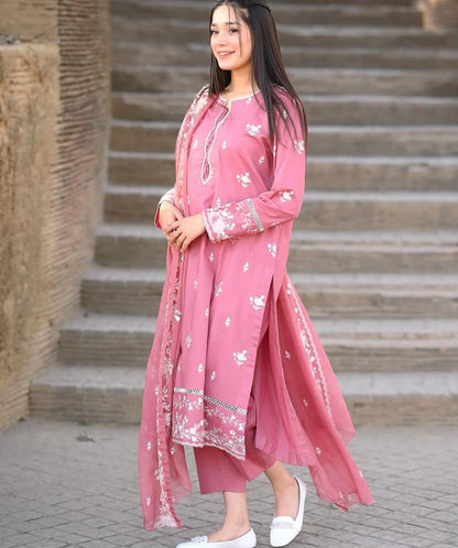 ZARA Embroidered 3-piece set