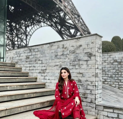 LILLY EMBROIDERED 3pc