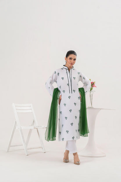 Azadi Embroidered 3PC