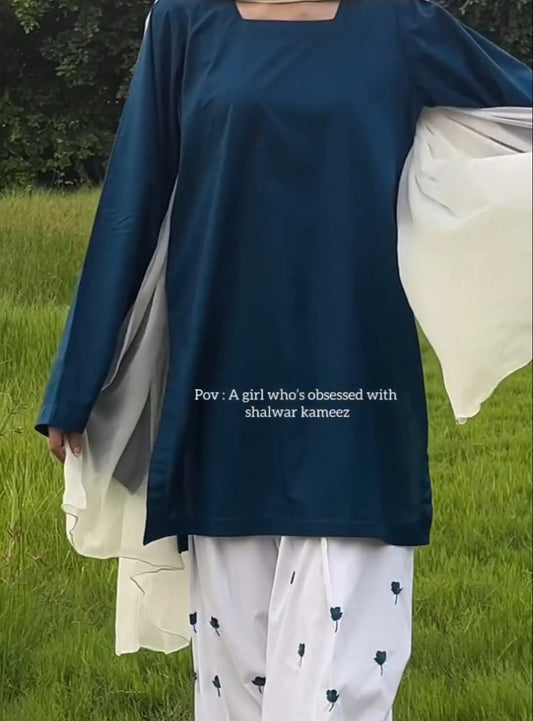 Zoya Embroidered Co_ord