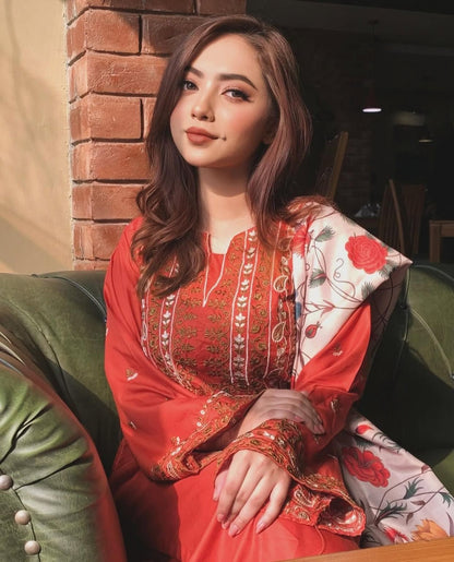 Liyana Embroidered 3PC