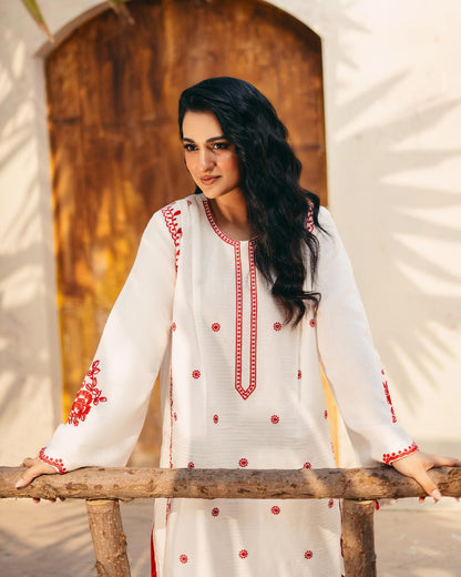 Sarah Embroidered 2PC