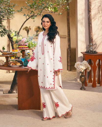 Sarah Embroidered 2PC