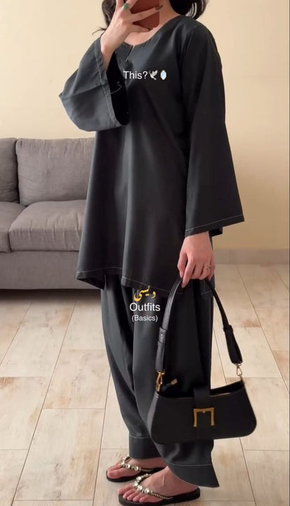 Farshi Shalwar Co-ord Set