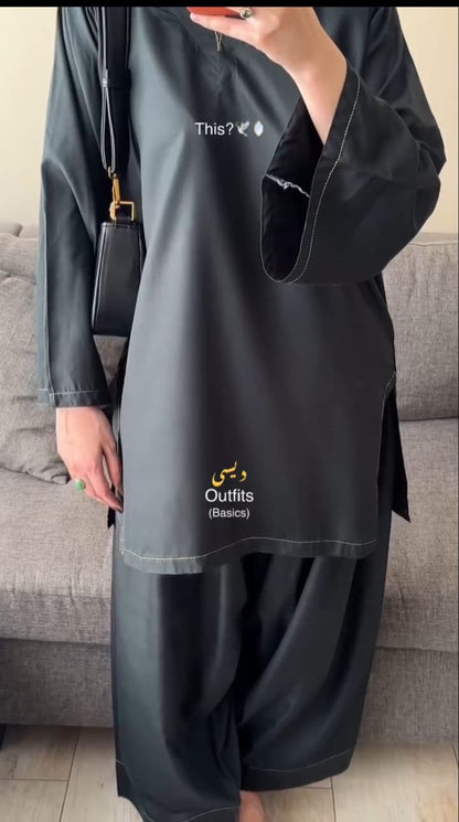 Farshi Shalwar Co-ord Set