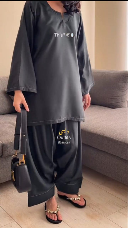 Farshi Shalwar Co-ord Set