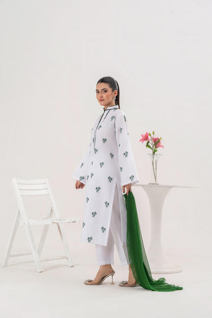 Azadi Embroidered 3PC