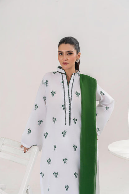Azadi Embroidered 3PC