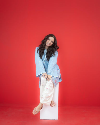 Fiza Lawn 2pc Embroidered