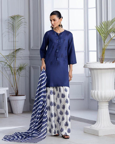 Salina Amber Embroidered 3pc