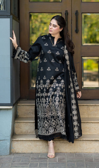 Faatiq Luxury Embroidered 3Pc