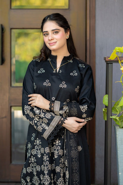 Faatiq Luxury Embroidered 3Pc